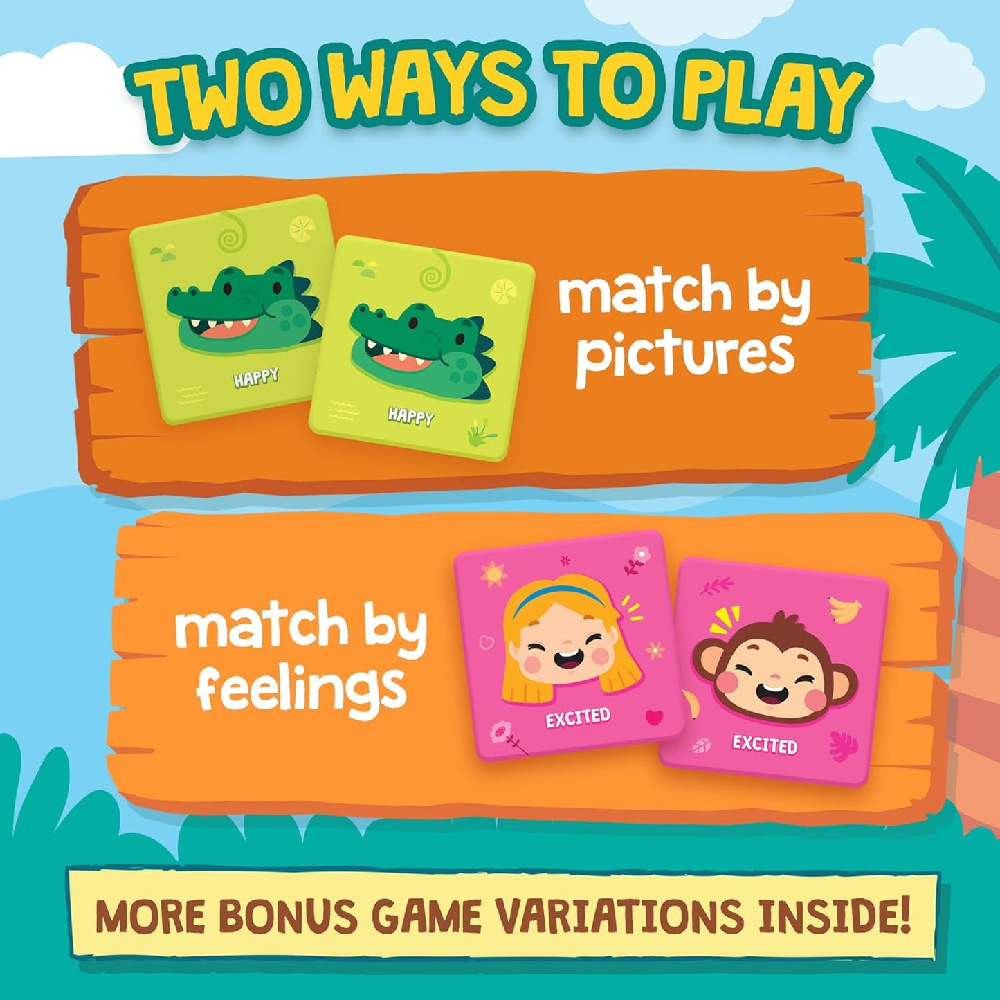 Find & Match - Feelings Safari