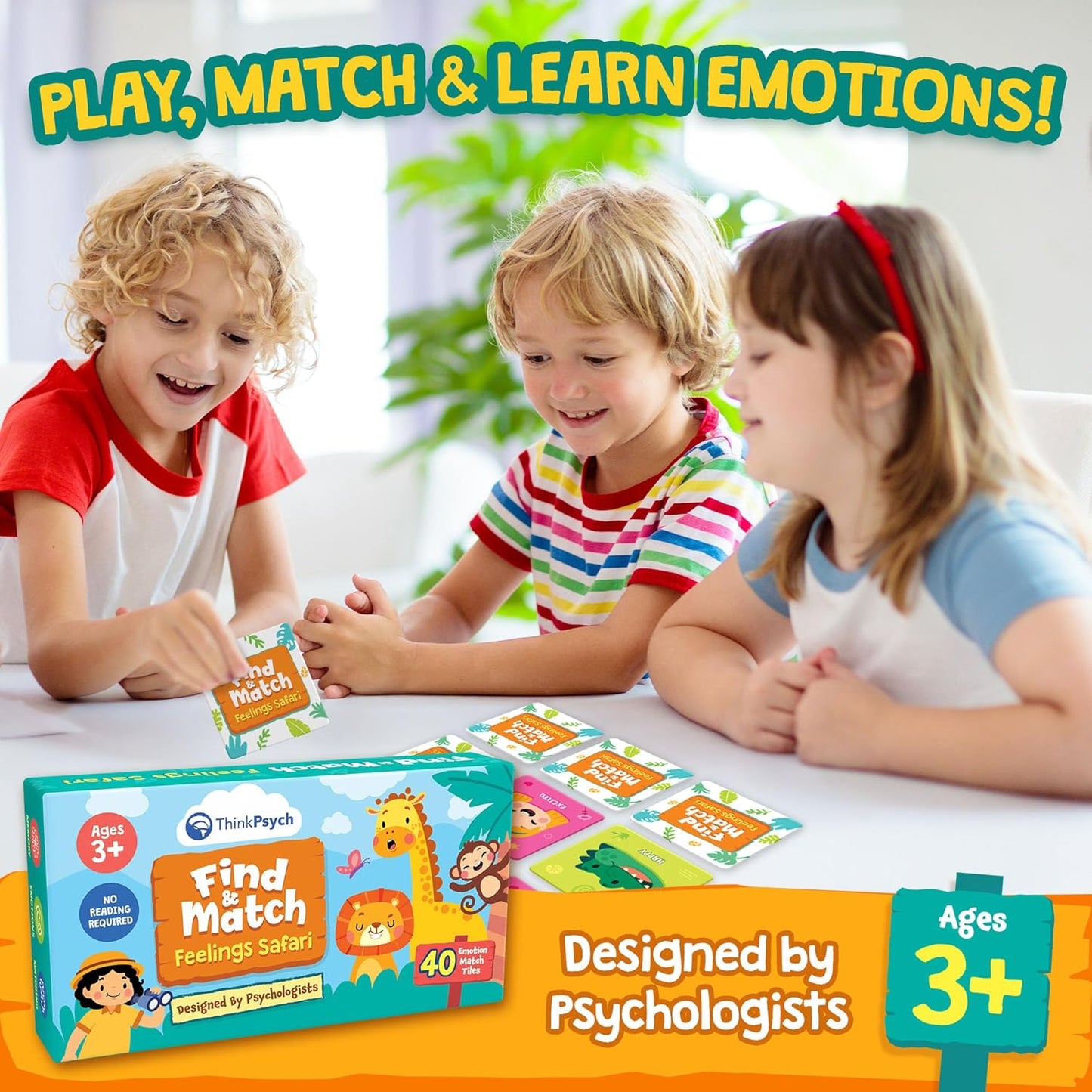 Find & Match - Feelings Safari