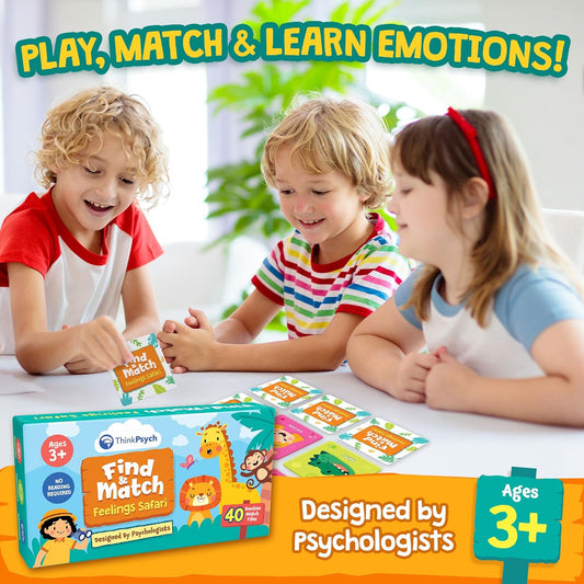 Find & Match - Feelings Safari