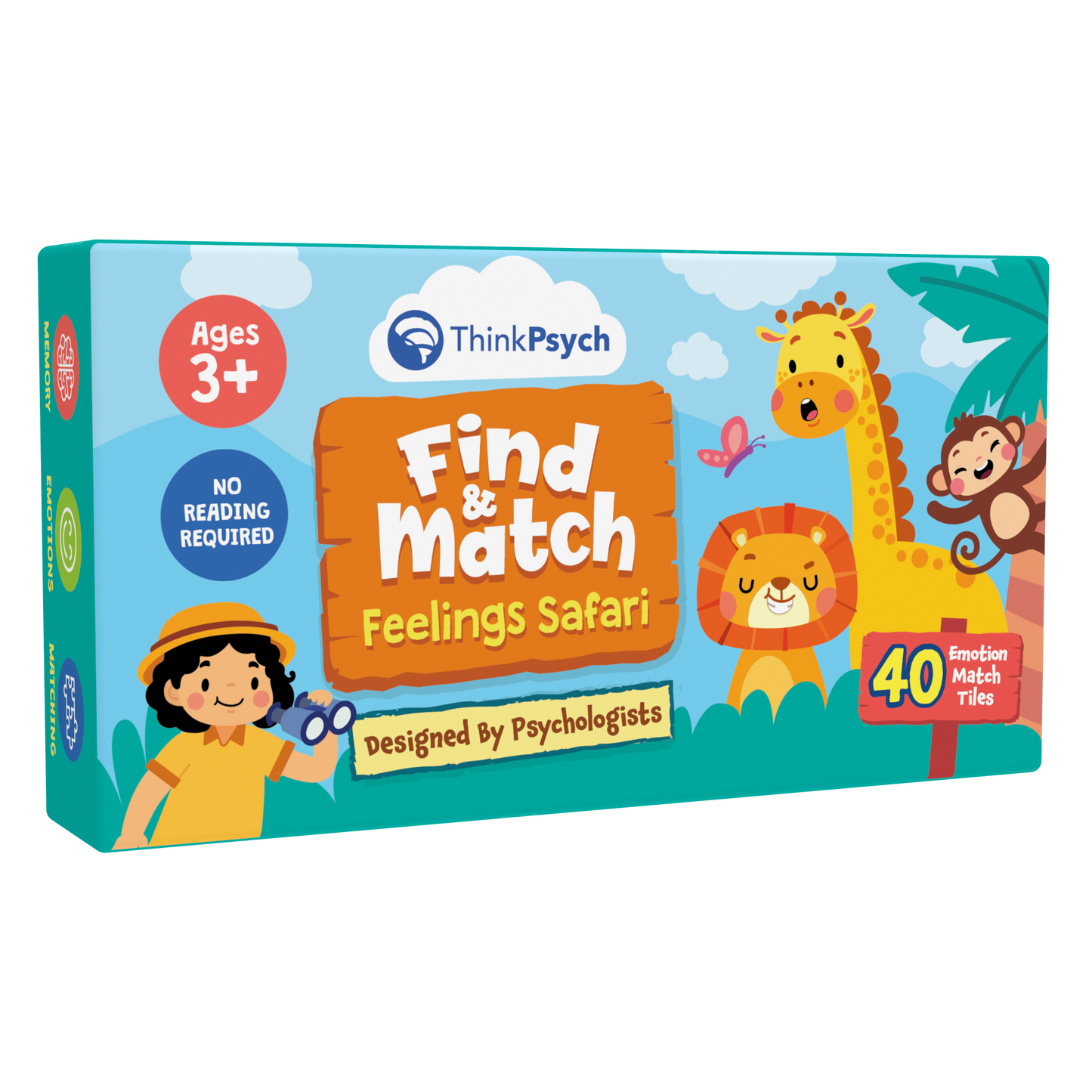 Find & Match - Feelings Safari