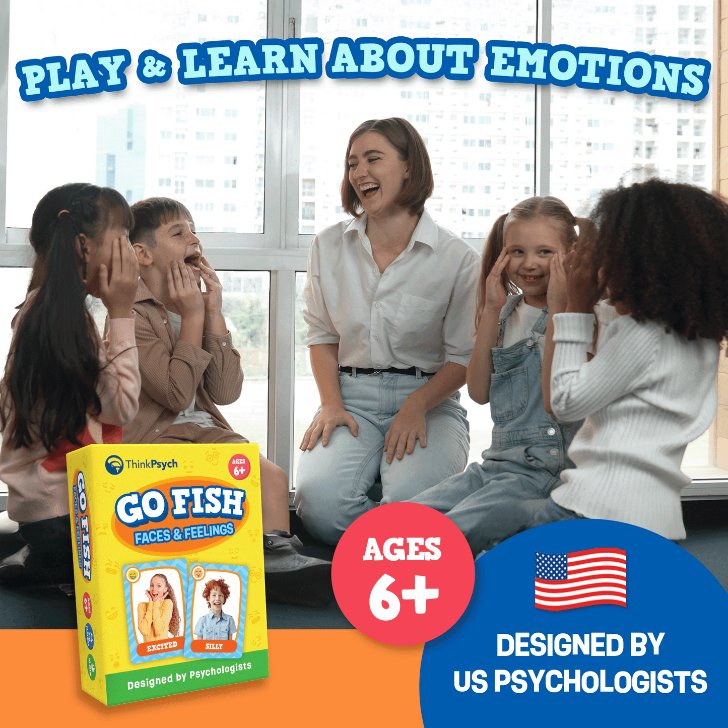 Go Fish - Faces & Feelings