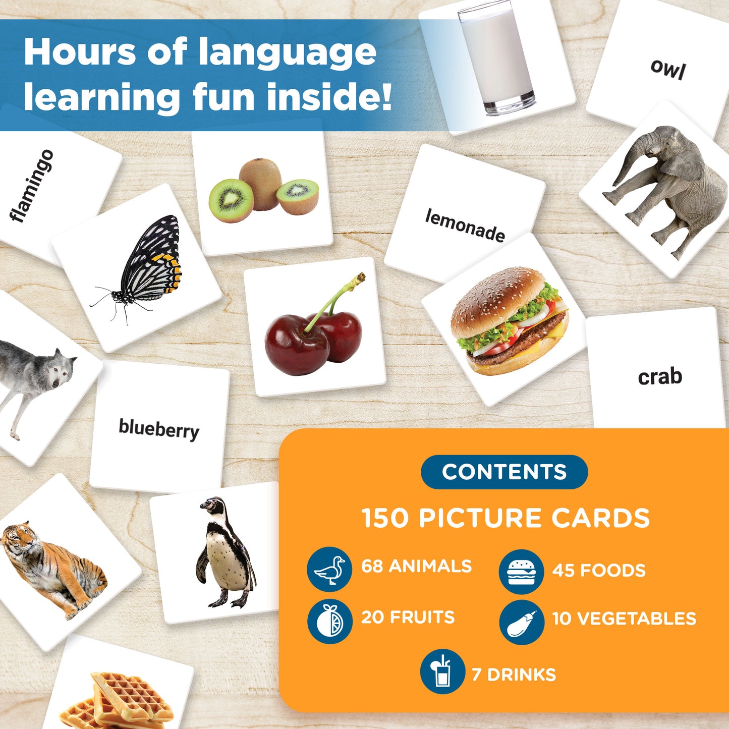 Level 2 Nouns Picture Play Flash Cards