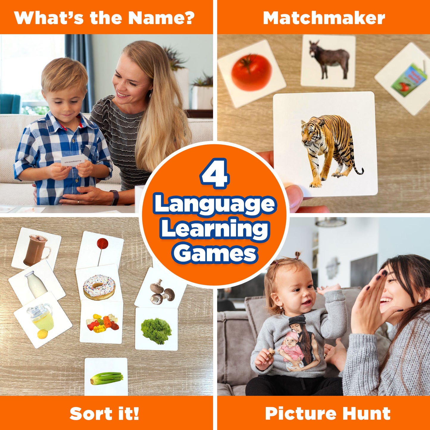 Level 2 Nouns Picture Play Flash Cards