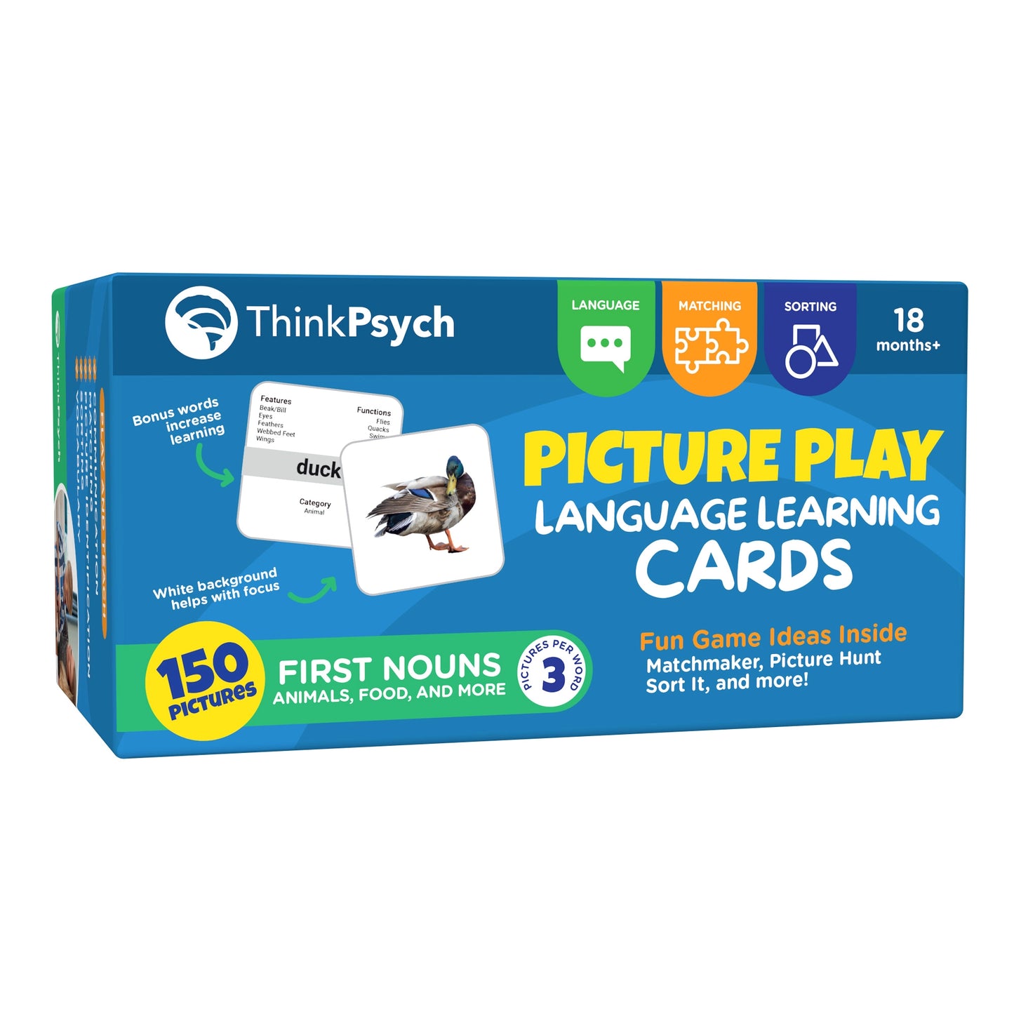 First Nouns Picture Play Flash Cards
