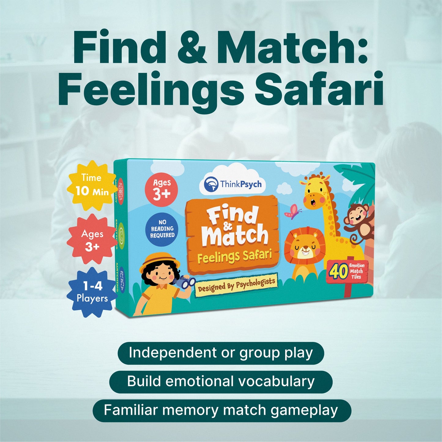 Find and Match Feelings Safari