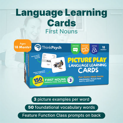 Language Learning Cards First Nouns