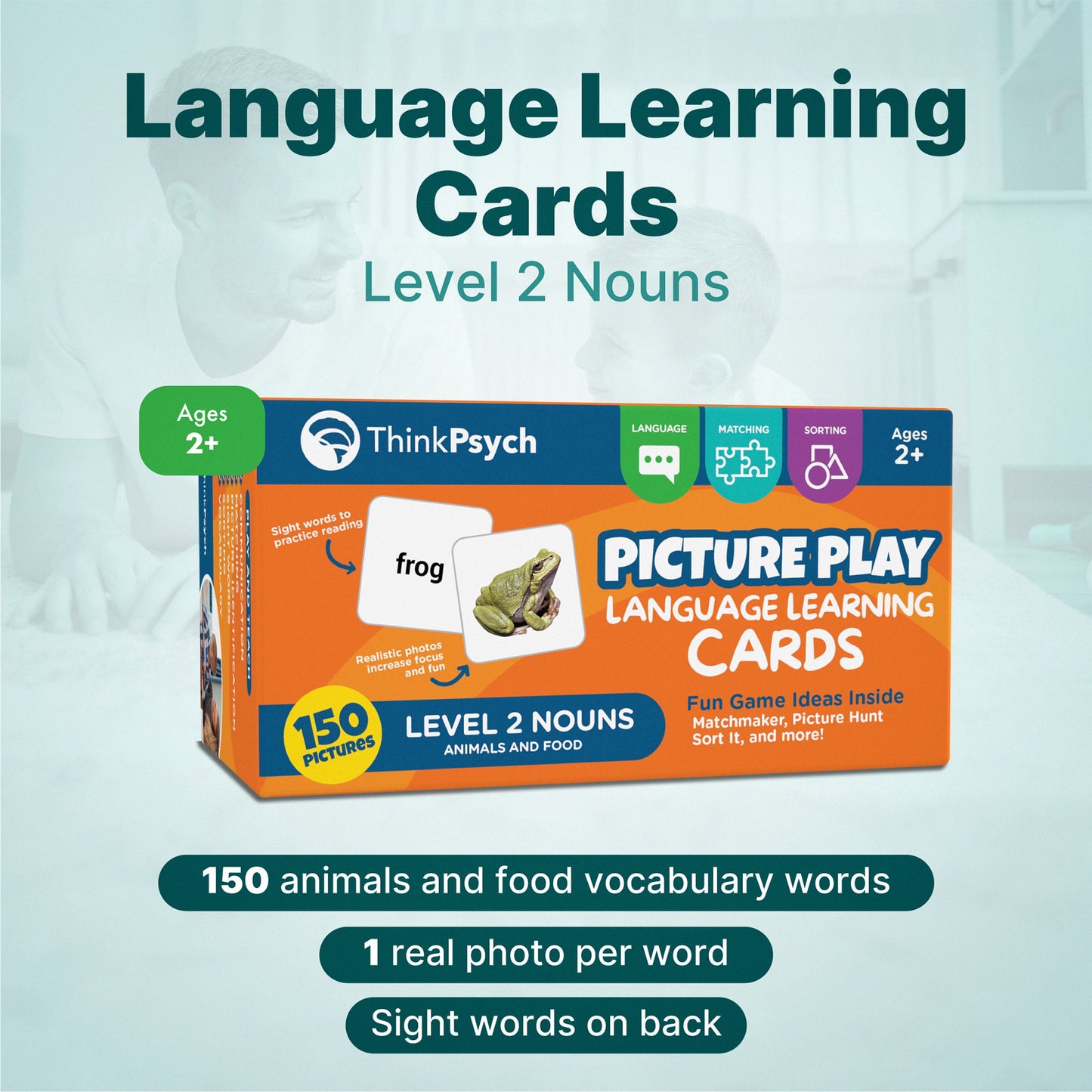 Language Learning Cards Level 2 Nouns