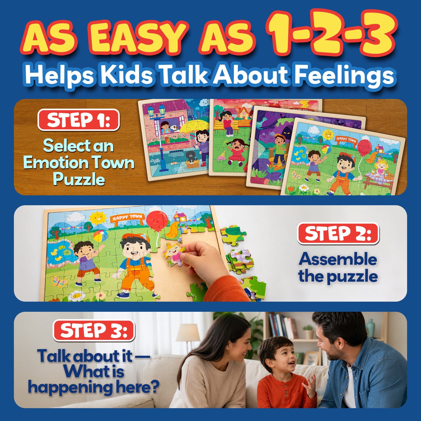 Emotion Town Puzzle Pack