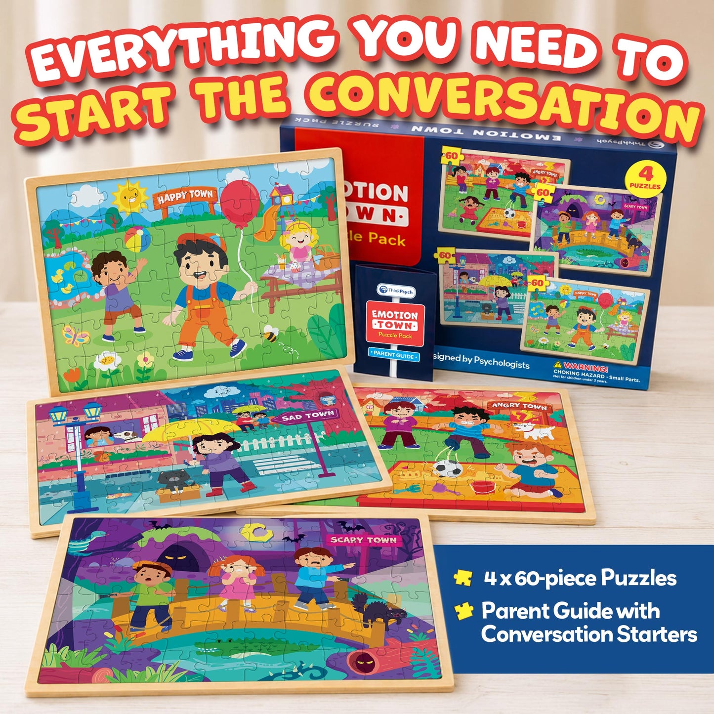 Emotion Town Puzzle Pack