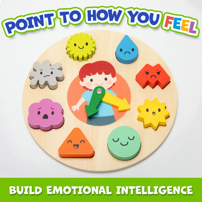 Feelings Clock Puzzle: Build Emotional Intelligence