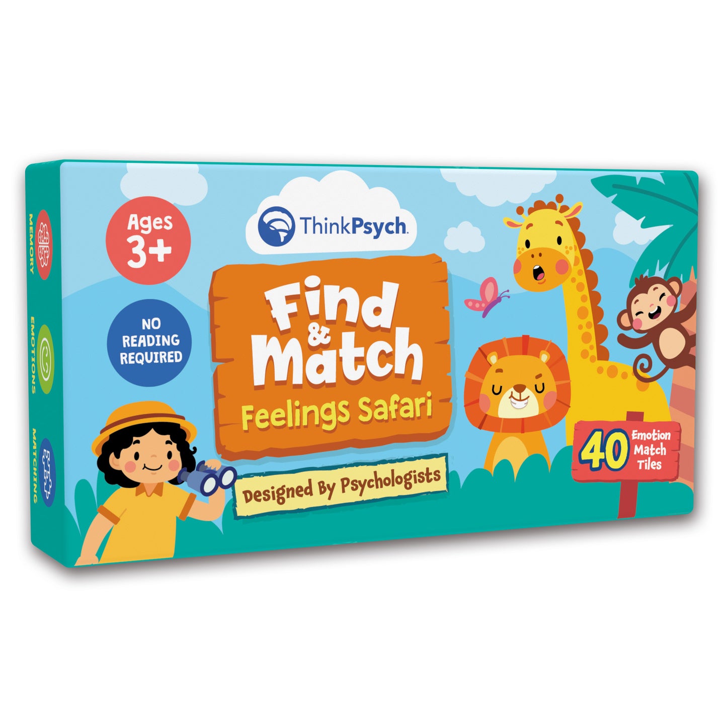 Find & Match: Feelings Safari