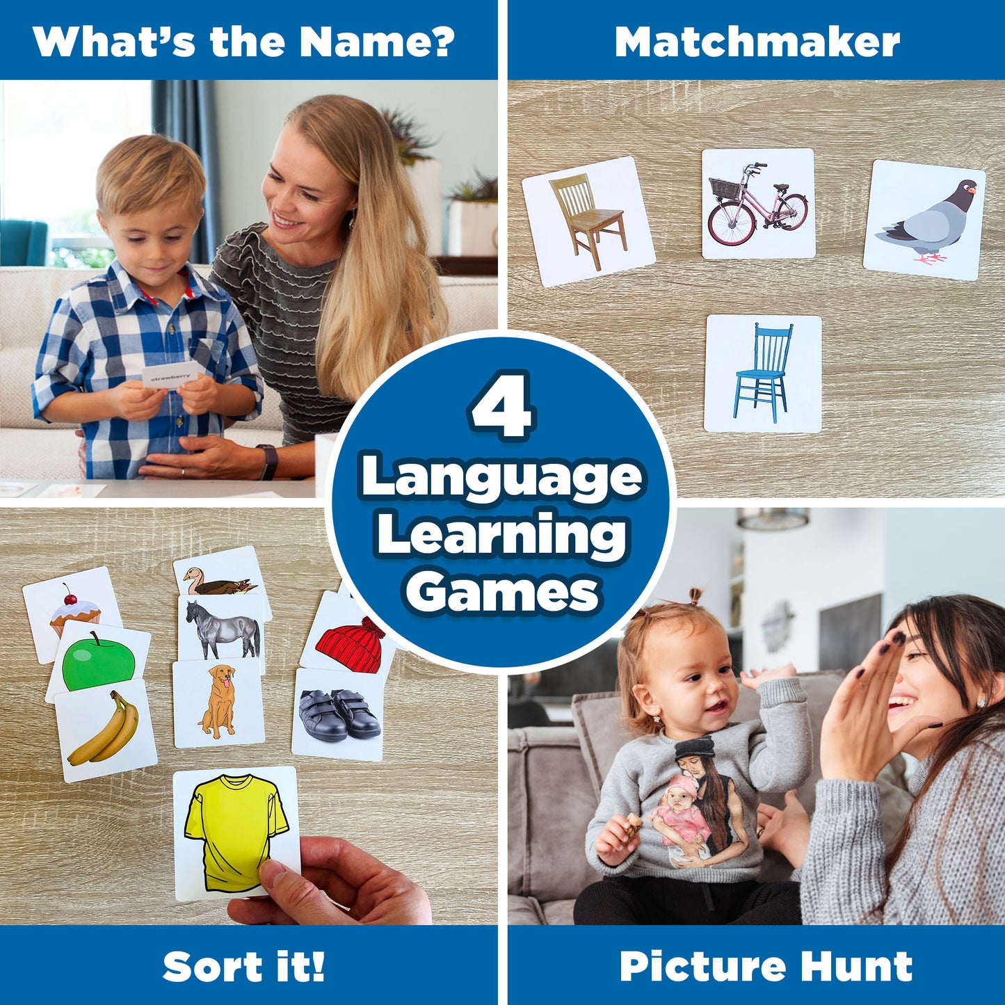 First Nouns Picture Play Flash Cards