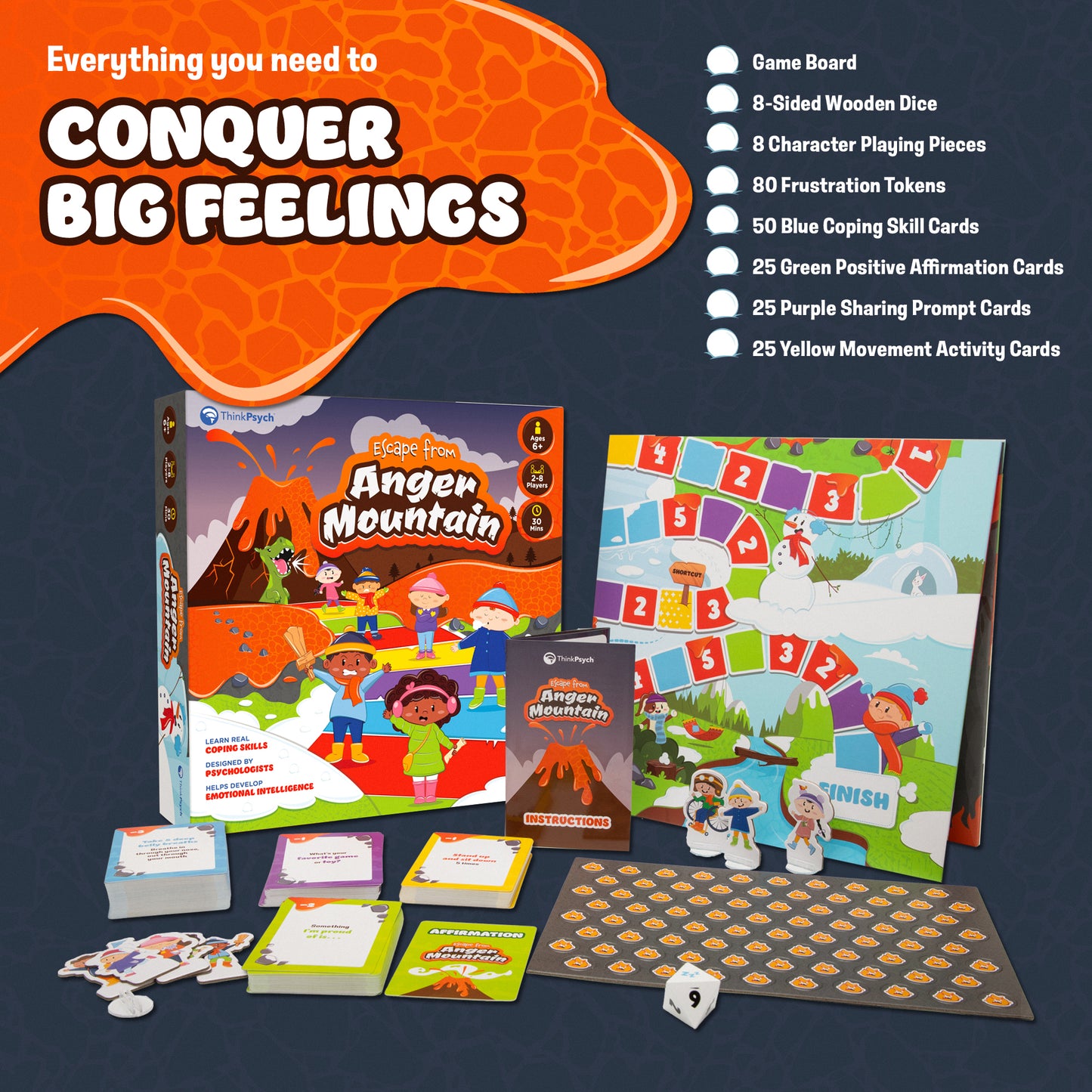 Escape Anger Mountain: Conquer Big Feelings
