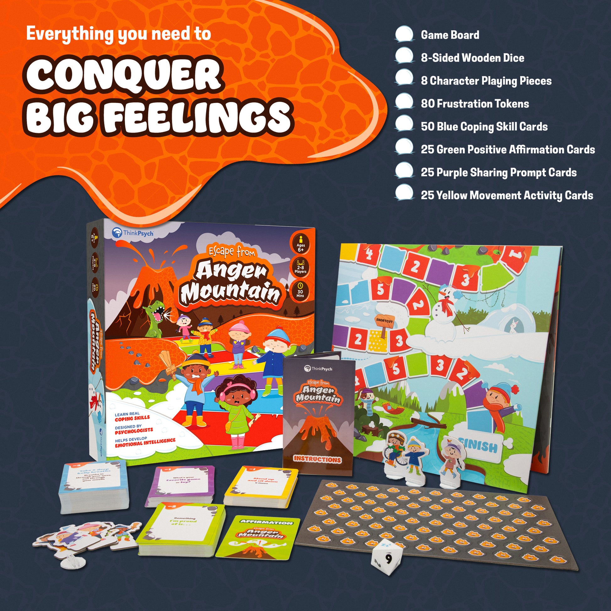 Escape Anger Mountain: Conquer Big Feelings
