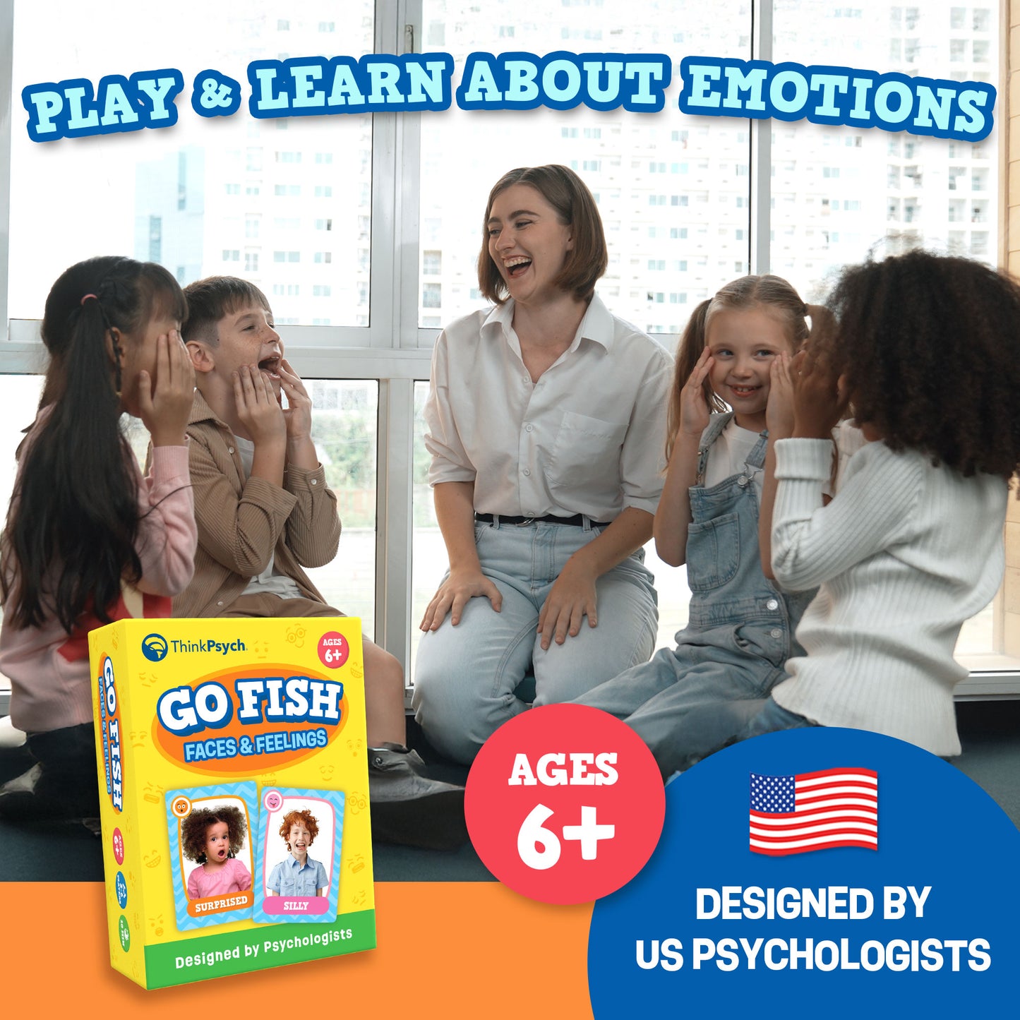 Go Fish - Faces & Feelings