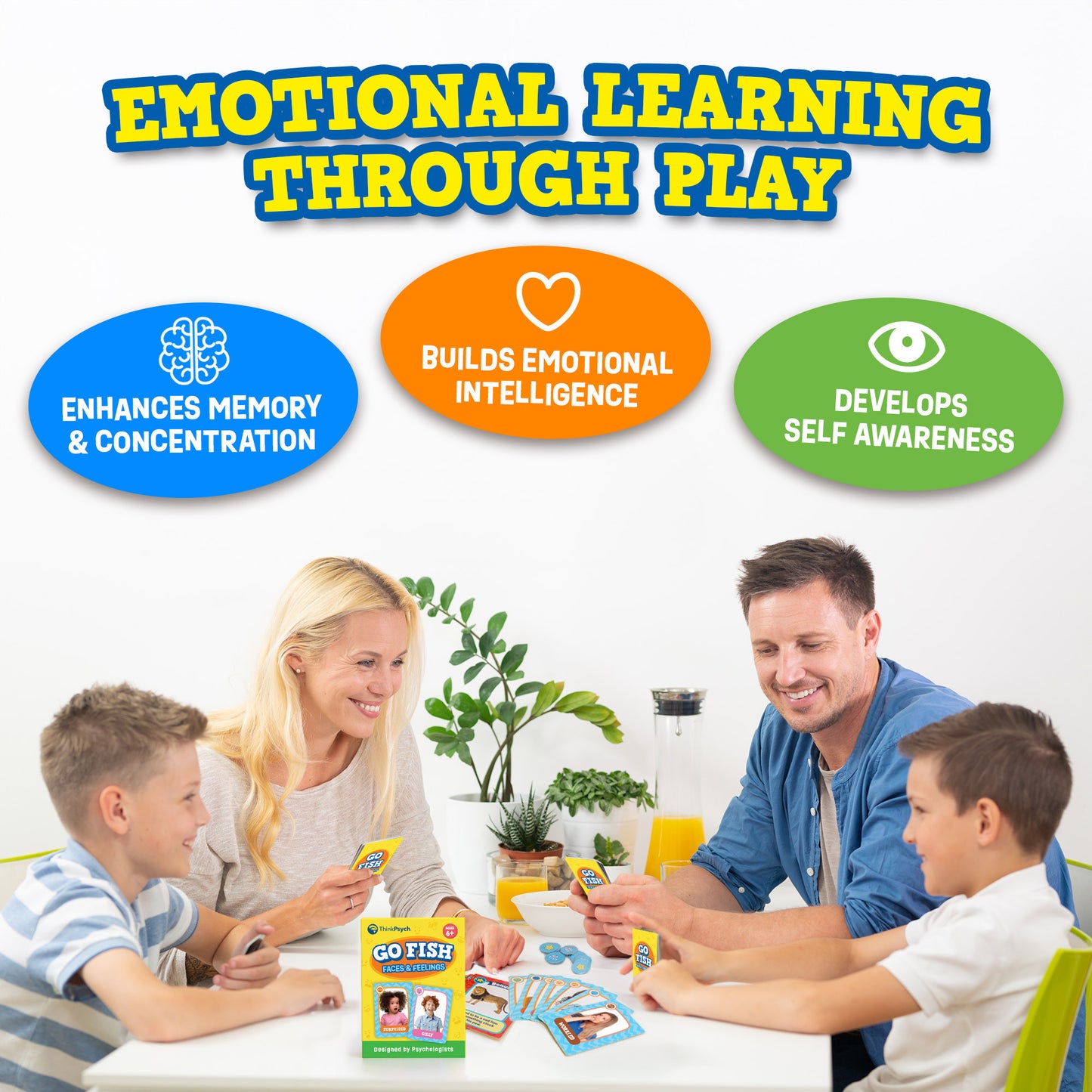 Go Fish - Faces & Feelings