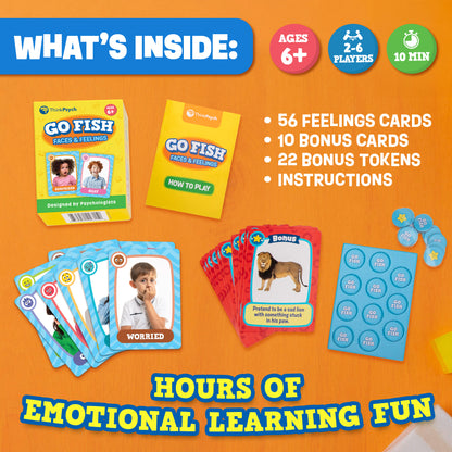 Go Fish - Faces & Feelings