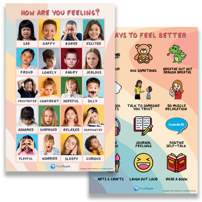 Feelings & Coping Skills Posters