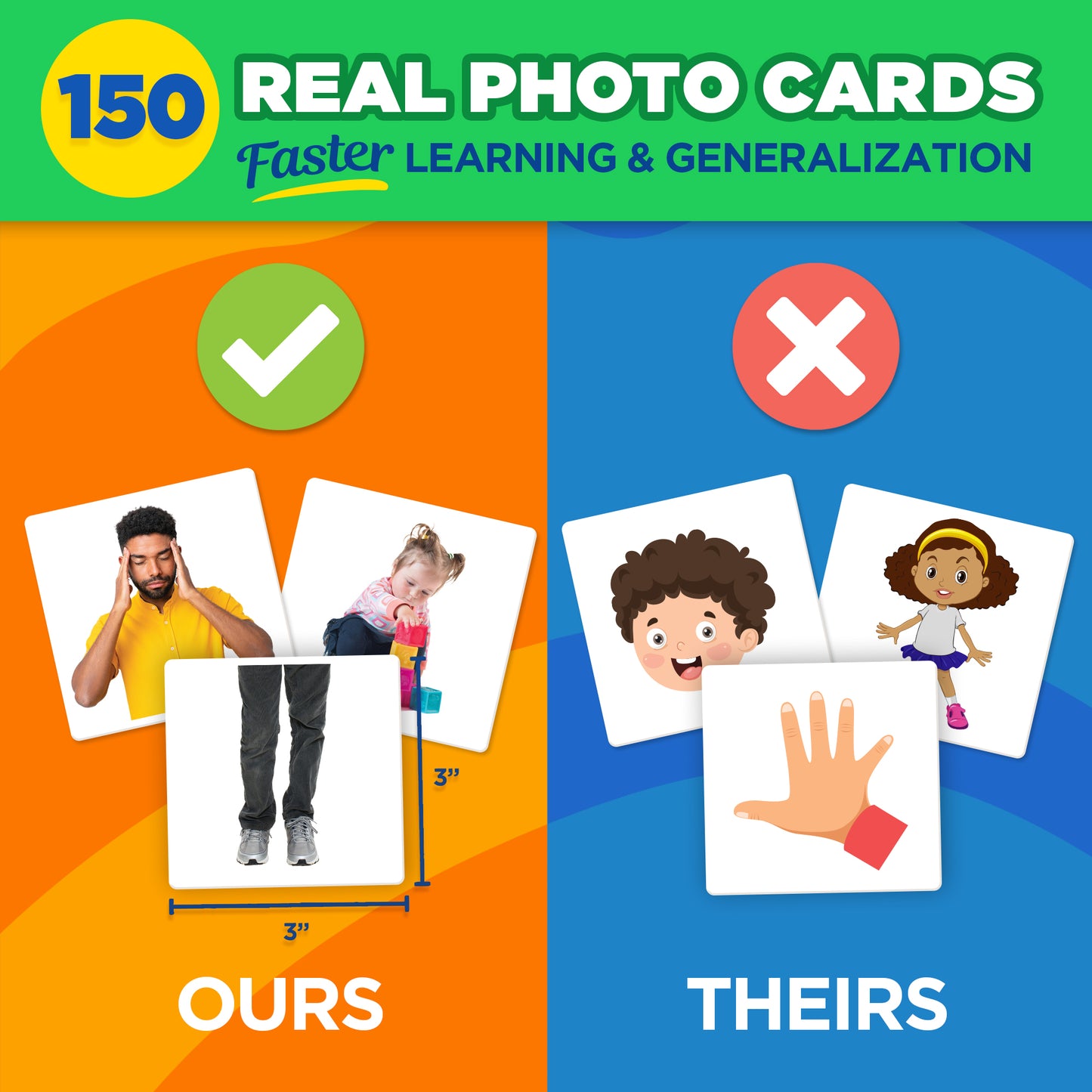 People Set Picture Play Flash Cards