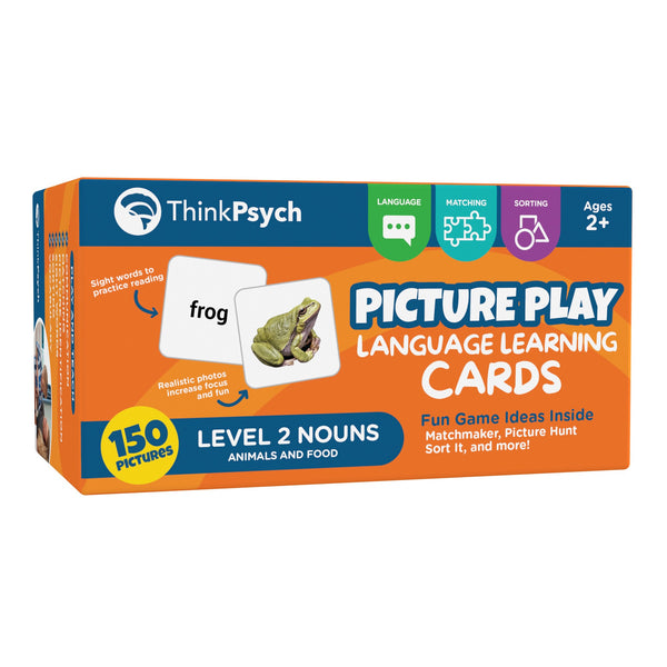 Level 2 Nouns Picture Flash Cards