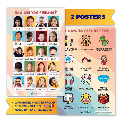 Feelings & Coping Skills Posters