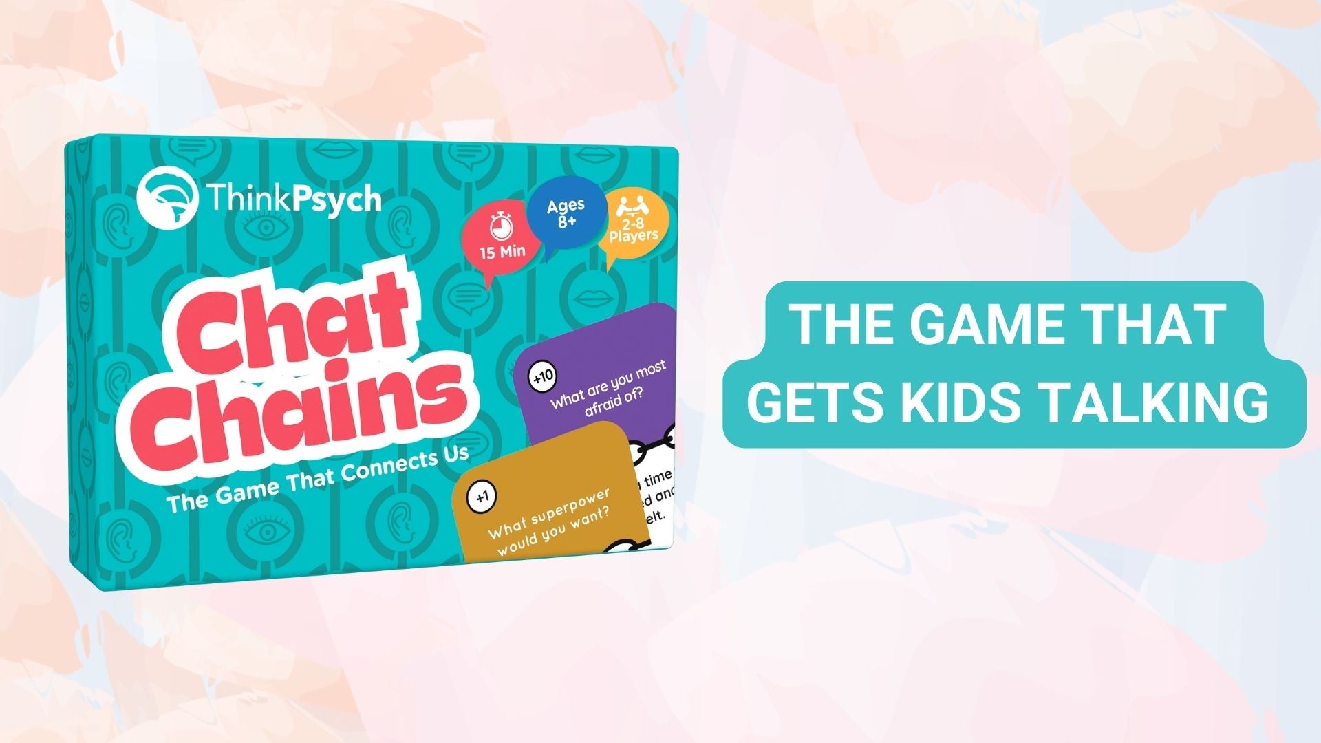 ThinkPsych Chat Chains Card Game for Social Emotional Learning