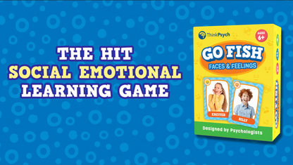 ThinkPsych Go Fish Faces & Feelings - Social Emotional Learning Games for Kids