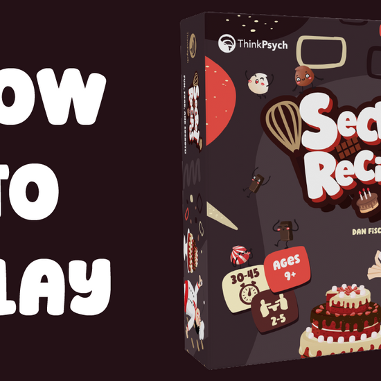 How to Play ThinkPsych Secret Recipe Card Game Perfect for Family Game Nights, Parties and Sleepovers