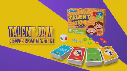 ThinkPsych Talent Jam Card Game for Fun Family Game Nights for All Ages