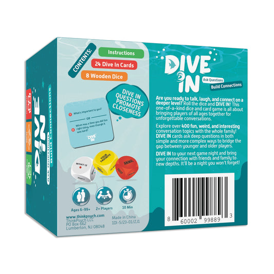 Dive In: Ask Questions Build Connections