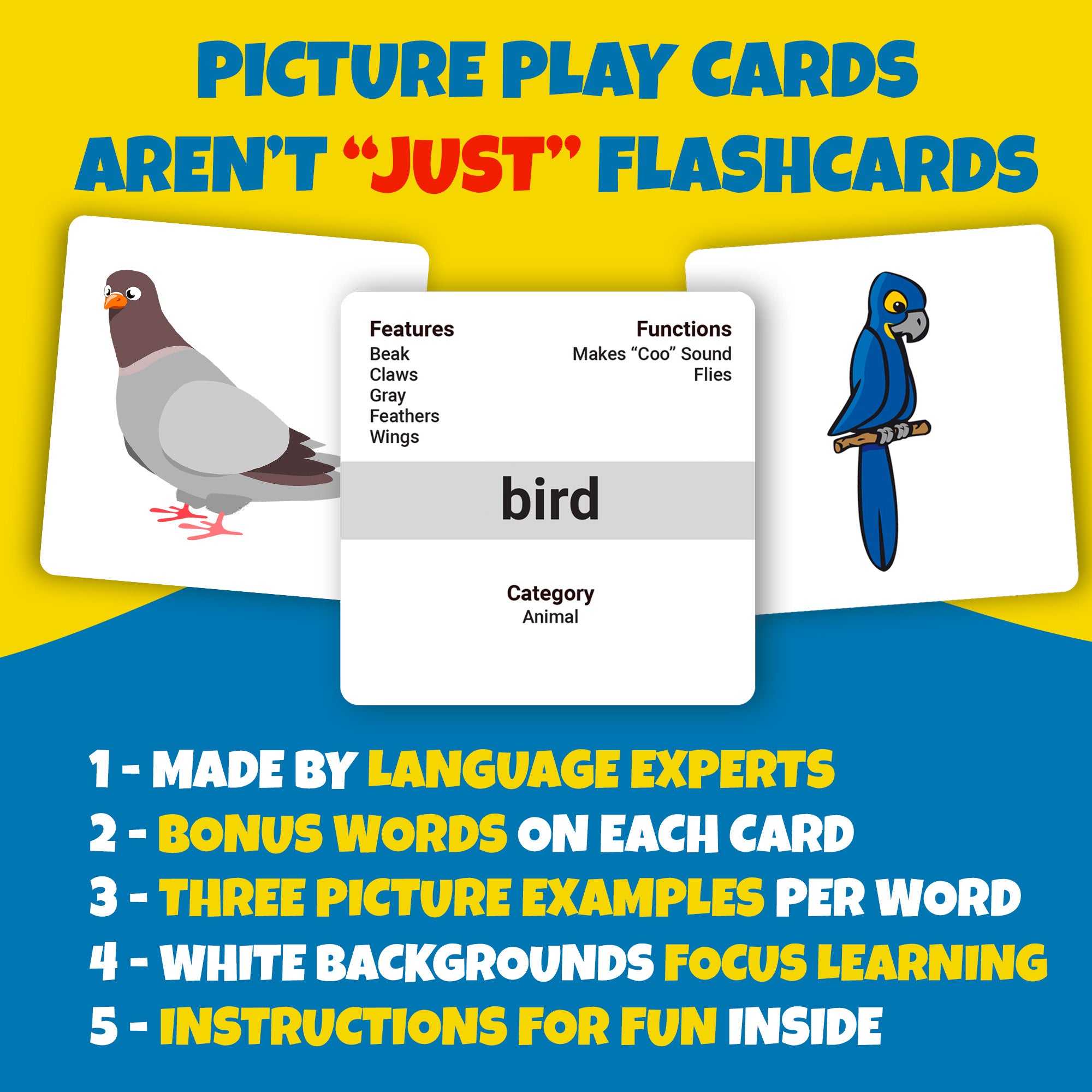 First Nouns Picture Flash Cards – ThinkPsych