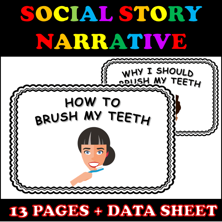 Social Story for Brushing Teeth Explains Why Brushing Teeth is Important